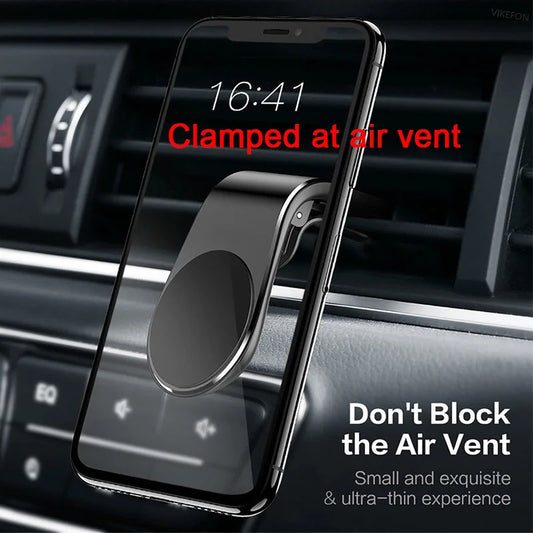 Magnetic Car Phone Holder Stand Air Vent Clip Car Mobile Mount Bracket
